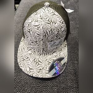 Ron Jon Olive Mesh Trucker Hat Women's